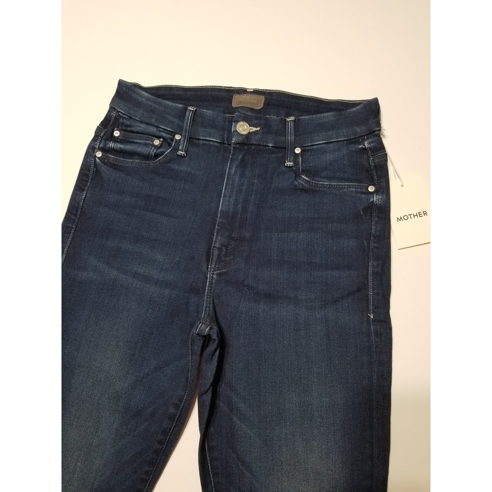 Mother Denim High Waist Looker Ankle Fray Skinny Tongue In Chic NWT 24, 26 $228 - Picture 9 of 16